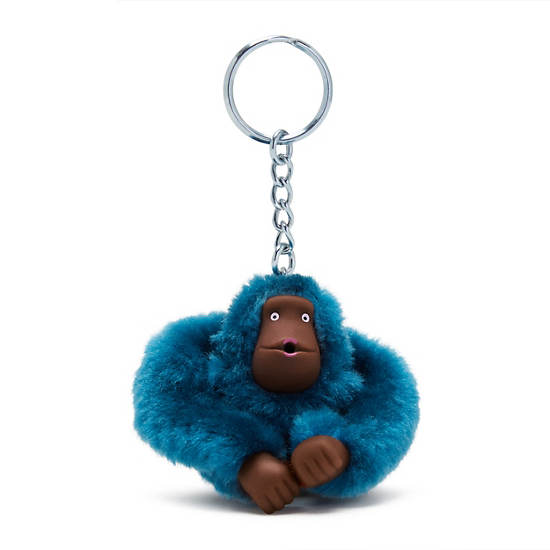 Kipling Sven Small Monkey Keychain Accessories Twinkle Teal | AU 2017OK